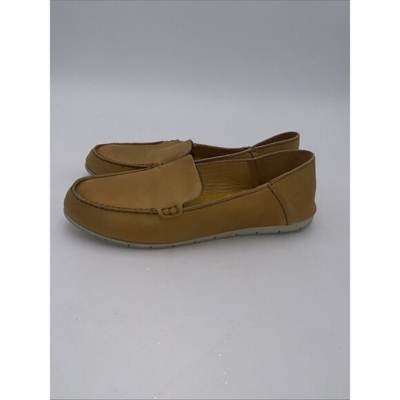 Frye Womens Sedona Venetian Moc Leather Loafer Flats Sz 8.5 Tan Shoes Slip On - Picture 5 of 11